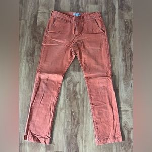 Express Chino Rust Orange